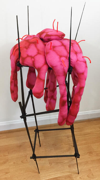 Anxiety in Isolation sculpture by Tamara Bagnell