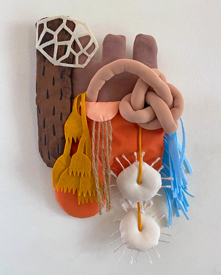 Flotsam sculpture by Tamara Bagnell