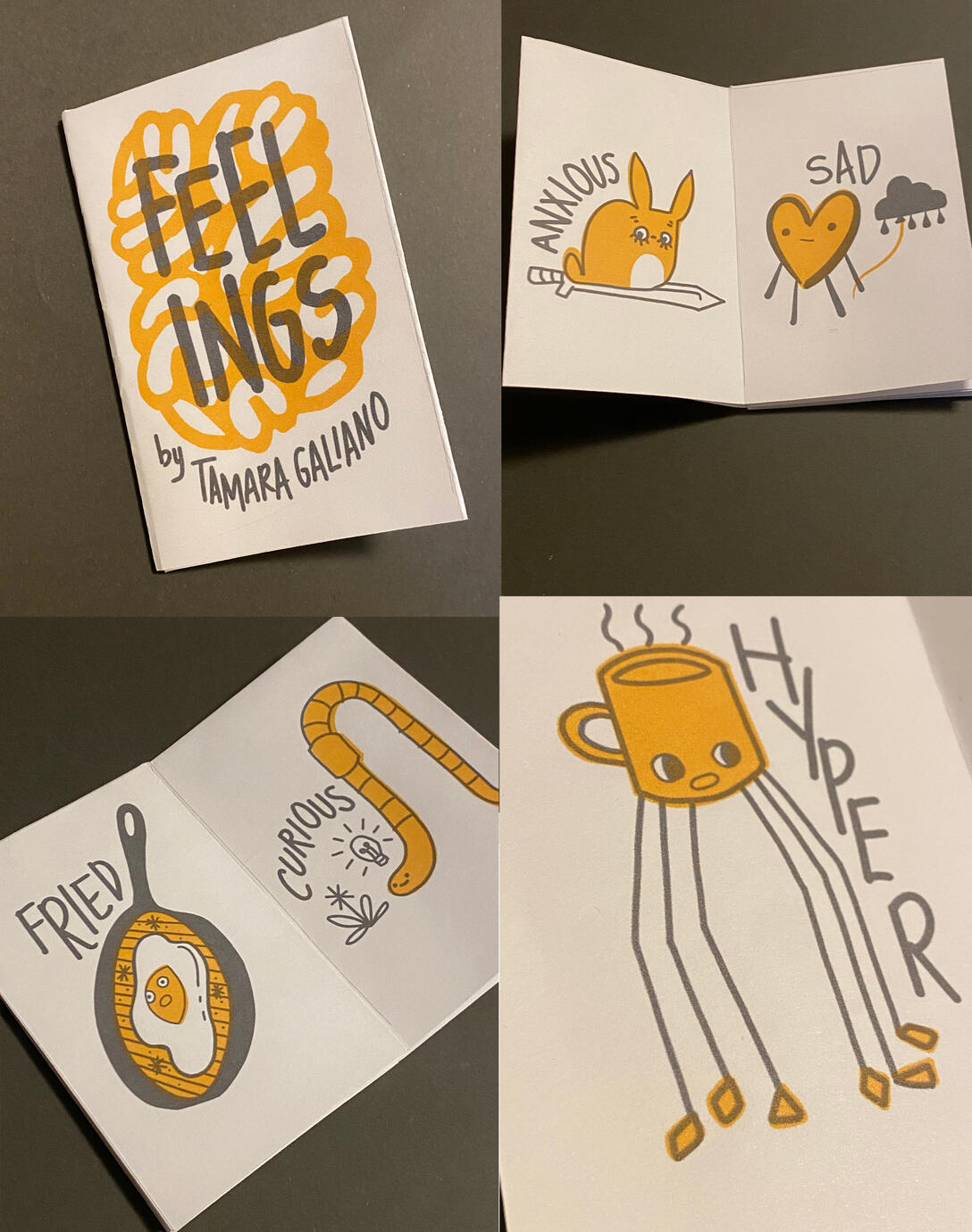 "Feelings" mini zine - 2025