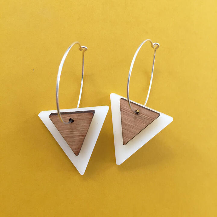 Triangle earrings