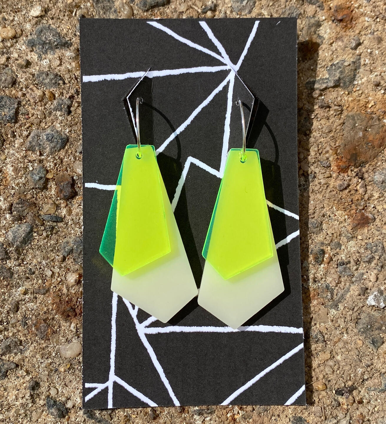 Facet earrings